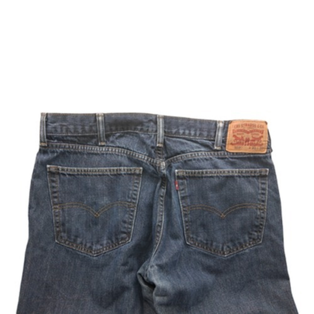 Levis 559 Vtg Jeans Mens 38x30 Blue Relaxed Straight Leg Denim Pants Medium Wash - Picture 8 of 10
